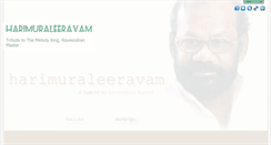 Desktop Screenshot of harimuraleeravam.info